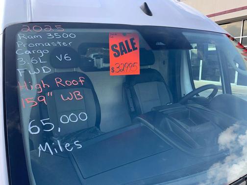 2025 RAM ProMaster 3500 High Roof