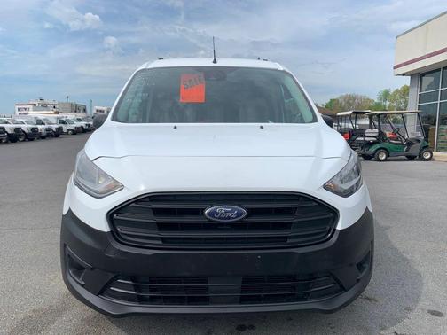 Frozen White 2021 Ford Transit Connect XL Cargo Van