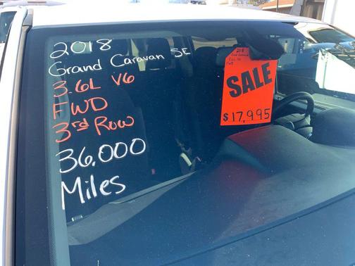 2018 Dodge Grand Caravan SE