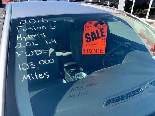 2016 Ford Fusion Hybrid S