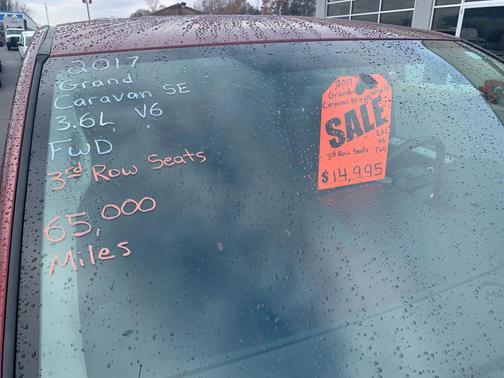 2017 Dodge Grand Caravan SE