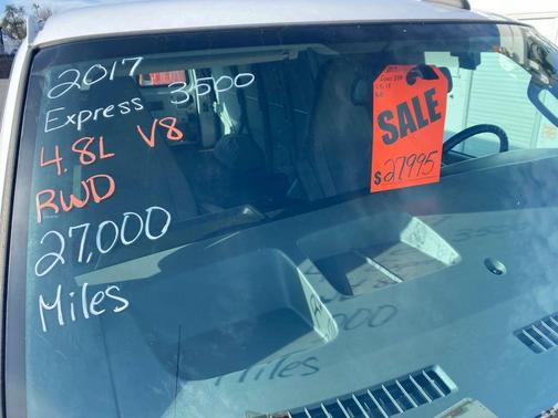 2017 Chevrolet Express 3500 Work Van