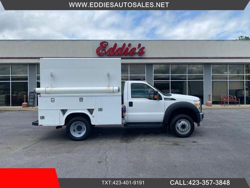 Oxford White 2014 Ford F-450 141  W.B. 2D