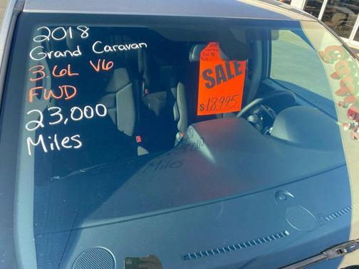 2018 Dodge Grand Caravan SE