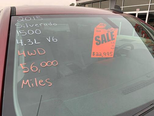 2015 Chevrolet Silverado 1500 WT