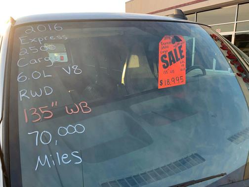 2016 Chevrolet Express 2500 Work Van