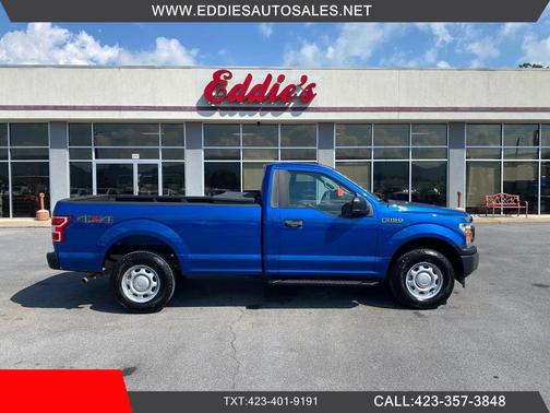 Blue 2018 Ford F-150 XL