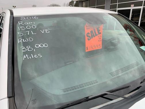 2016 RAM 1500 Tradesman