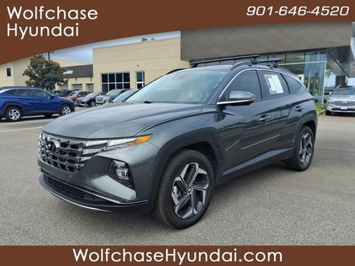 Gray 2024 Hyundai TUCSON Hybrid Limited