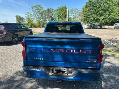 Glacier Blue Metallic 2022 Chevrolet Silverado 1500 Custom
