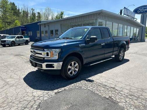 Blue 2020 Ford F-150 XLT