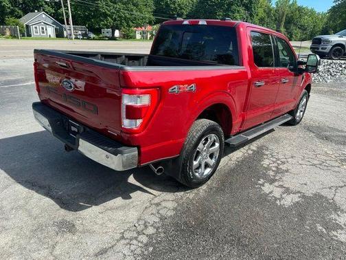 Red Metallic 2023 Ford F-150 Lariat