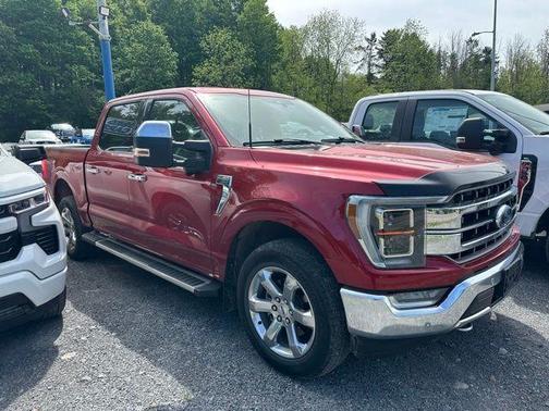 Red Metallic 2023 Ford F-150 Lariat