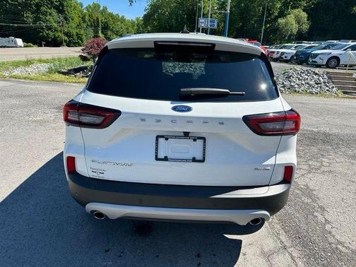 White Metallic 2023 Ford Escape Platinum