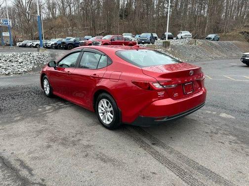 Red 2025 Toyota Camry LE