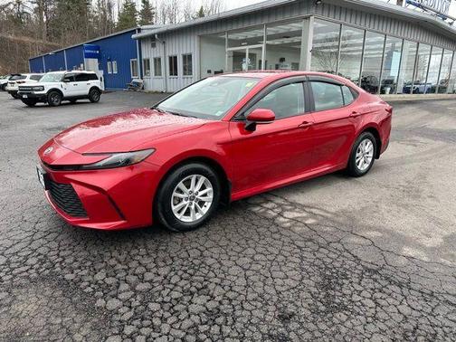 Red 2025 Toyota Camry LE