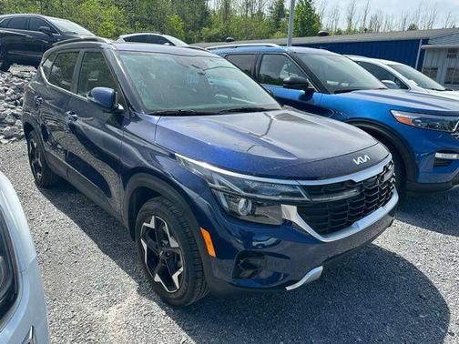 Dark Ocean Blue 2024 Kia Seltos EX