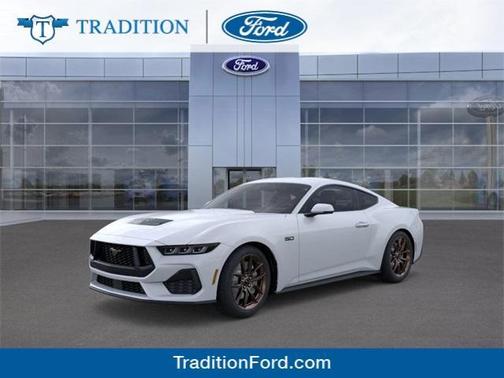 Oxford White 2025 Ford Mustang GT Premium Coupe