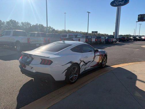 Oxford White 2024 Ford Mustang EcoBoost Premium