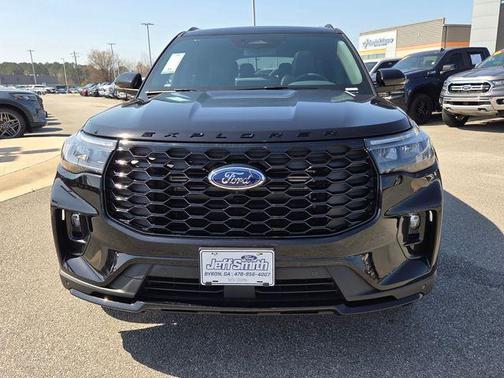 Agate Black Metallic 2026 Ford Explorer ST-Line
