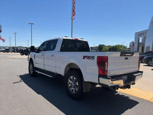 Star White Metallic Tri-Coat 2022 Ford F-250 Lariat