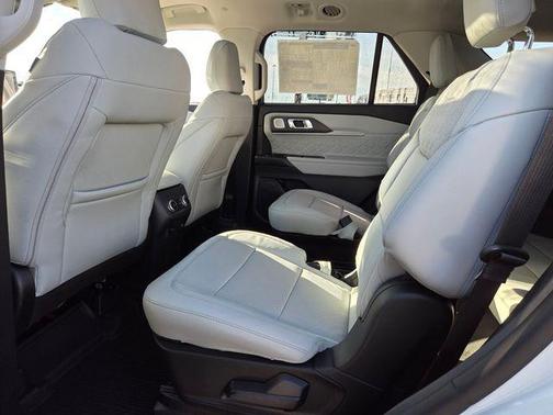 White 2026 Ford Explorer Platinum