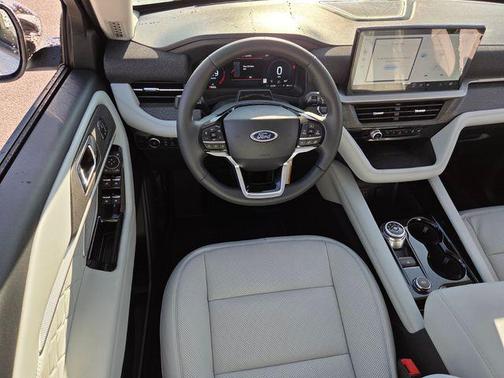 White 2026 Ford Explorer Platinum