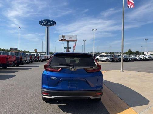 Blue 2022 Honda CR-V 2WD EX
