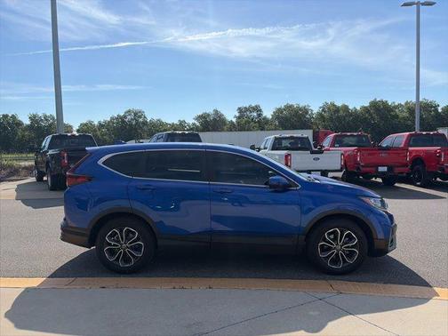 Blue 2022 Honda CR-V 2WD EX