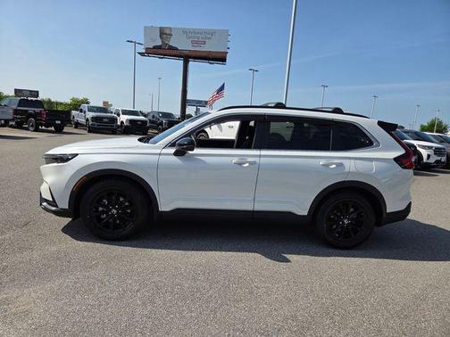 Platinum White Pearl 2024 Honda CR-V Hybrid Sport FWD