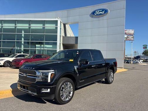 Agate Black Metallic 2024 Ford F-150 Platinum Truck