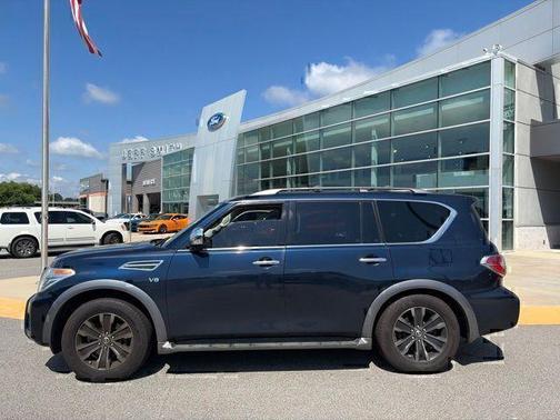 Hermosa Blue 2018 Nissan Armada Platinum