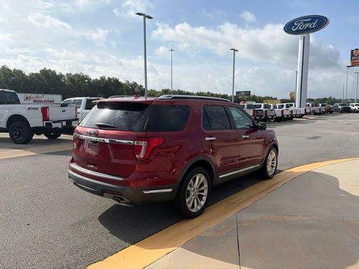 Ruby Red Metallic 2018 Ford Explorer Limited