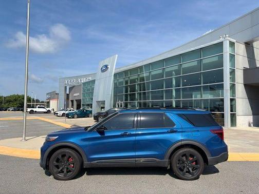 Atlas Blue Metallic 2020 Ford Explorer ST