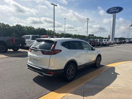 Platinum White Pearl 2021 Honda CR-V 2WD EX-L