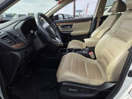 Platinum White Pearl 2021 Honda CR-V 2WD EX-L