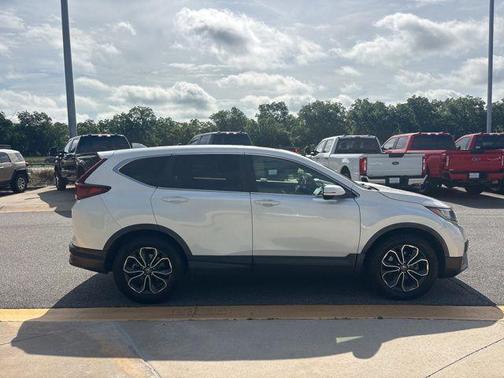 Platinum White Pearl 2021 Honda CR-V 2WD EX-L