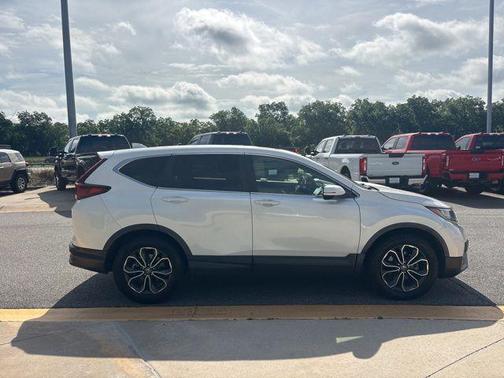 Platinum White Pearl 2021 Honda CR-V 2WD EX-L