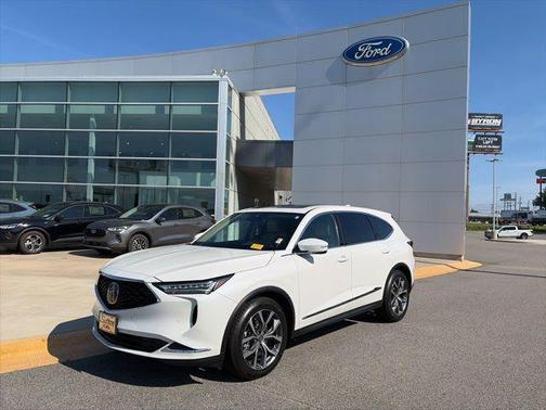 Platinum White Pearl 2024 Acura MDX Technology Package