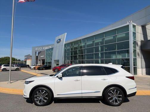 Platinum White Pearl 2024 Acura MDX Technology Package