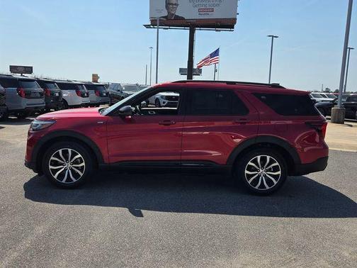 Red Metallic 2026 Ford Explorer ST-Line