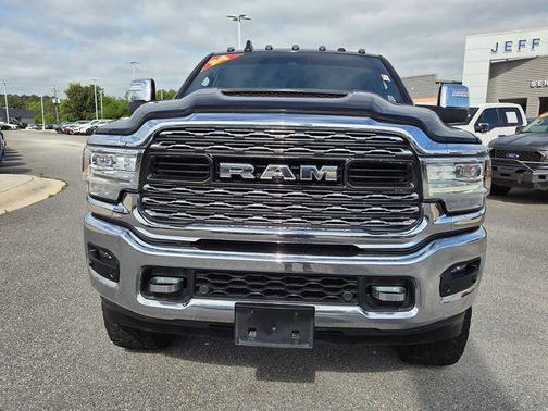 Diamond Black Crystal Pearlcoat 2024 RAM 2500 Limited Mega Cab 4x4 6'4' Box