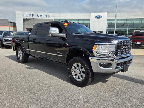 Diamond Black Crystal Pearlcoat 2024 RAM 2500 Limited Mega Cab 4x4 6'4' Box