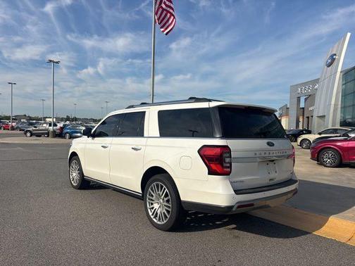 Star White Metallic Tri-Coat 2023 Ford Expedition Max Limited