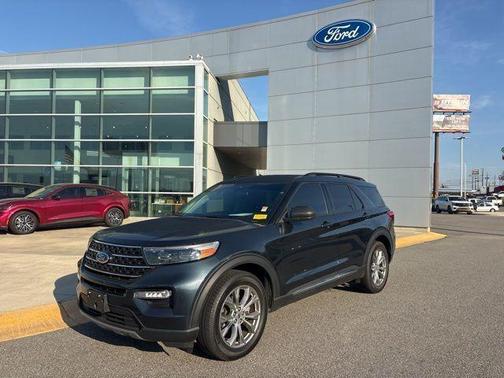 Stone Blue Metallic 2023 Ford Explorer XLT