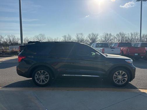 Stone Blue Metallic 2023 Ford Explorer XLT