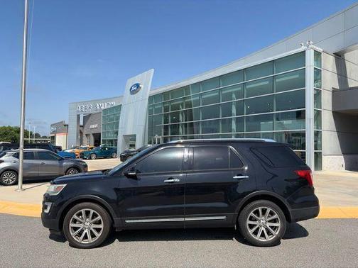 Shadow Black 2017 Ford Explorer Limited