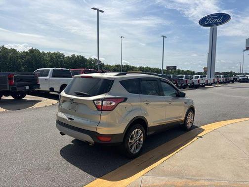 White Gold Metallic 2018 Ford Escape SEL