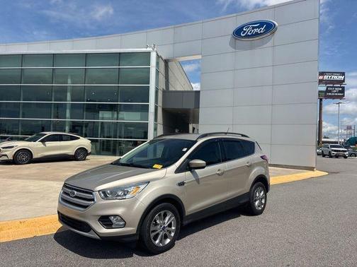 White Gold Metallic 2018 Ford Escape SEL