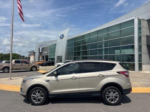 White Gold Metallic 2018 Ford Escape SEL